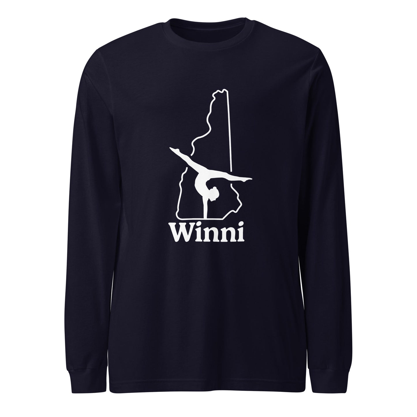 Performance | Long Sleeve Tee | Winni Gymnastics | NH Logo