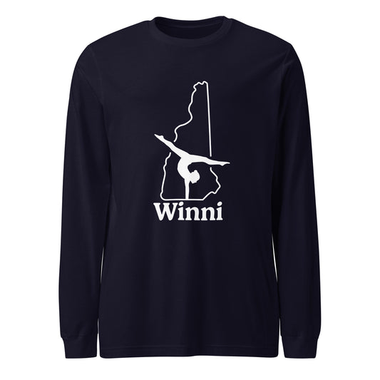 Performance | Long Sleeve Tee | Winni Gymnastics | NH Logo