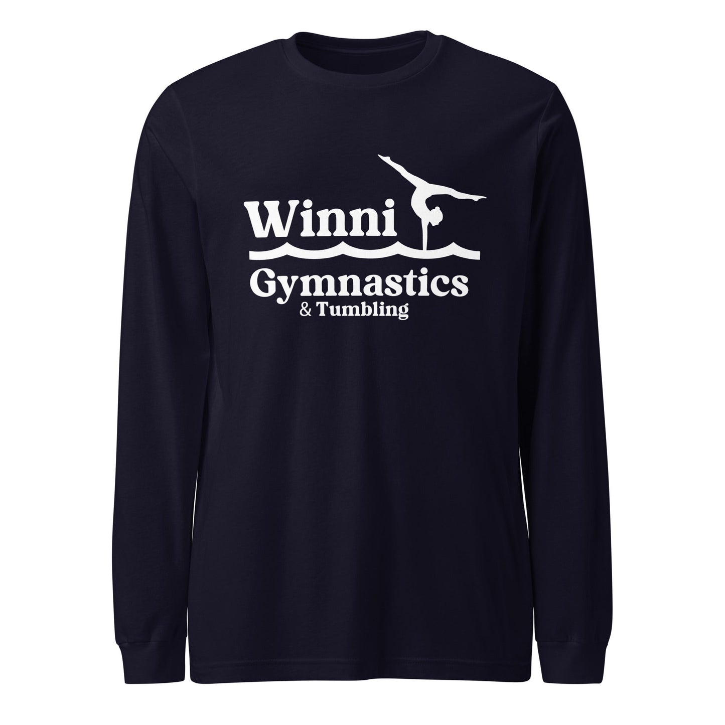 Performance | Long Sleeve Tee | Winni Gymnastics | Tumbling Logo