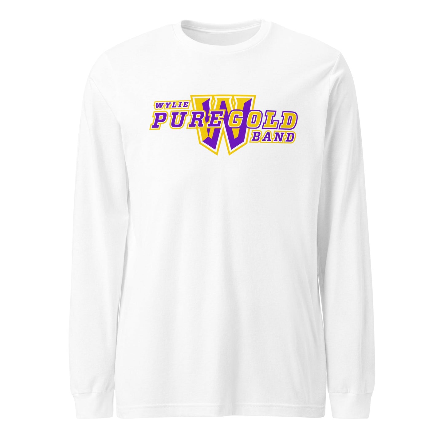 Performance | Long Sleeve Tee | Wylie ISD | Pure Gold Logo