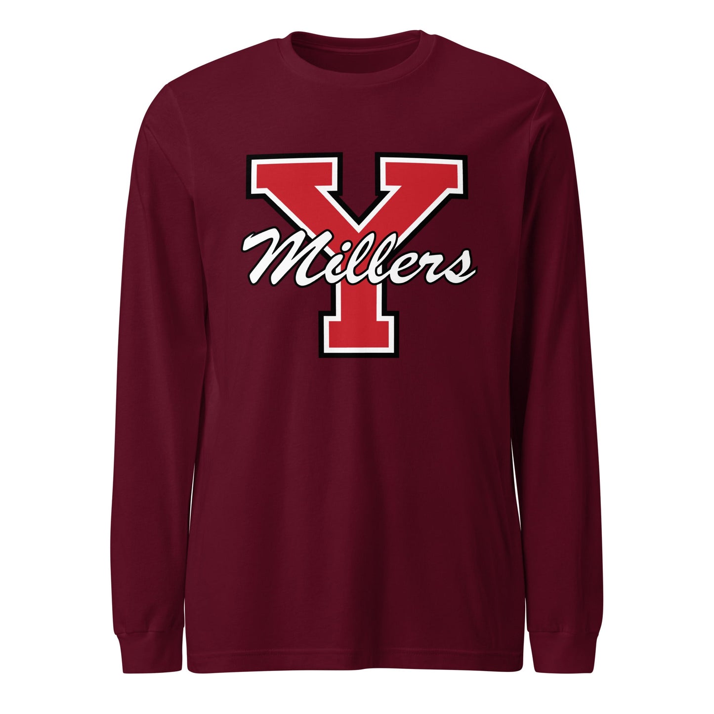 Performance | Long Sleeve Tee | Yukon Student Council | Crest Logo
