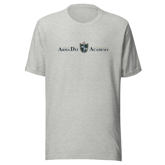 Performance | T-Shirt | Arma Dei Academy | Text Shield Logo