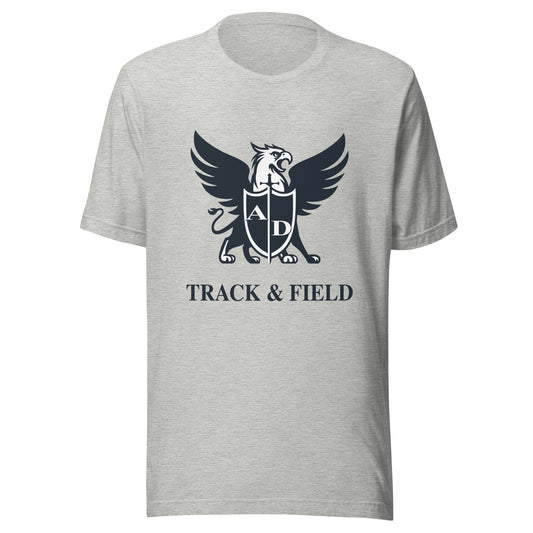 Performance | T-Shirt | Arma Dei Academy Track and Field | Griffin Logo