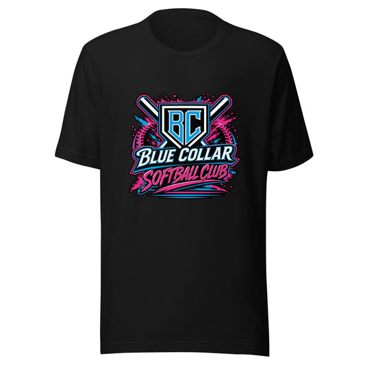 Performance | T-Shirt | Blue Collar Softball 2034 | Athletics Logo