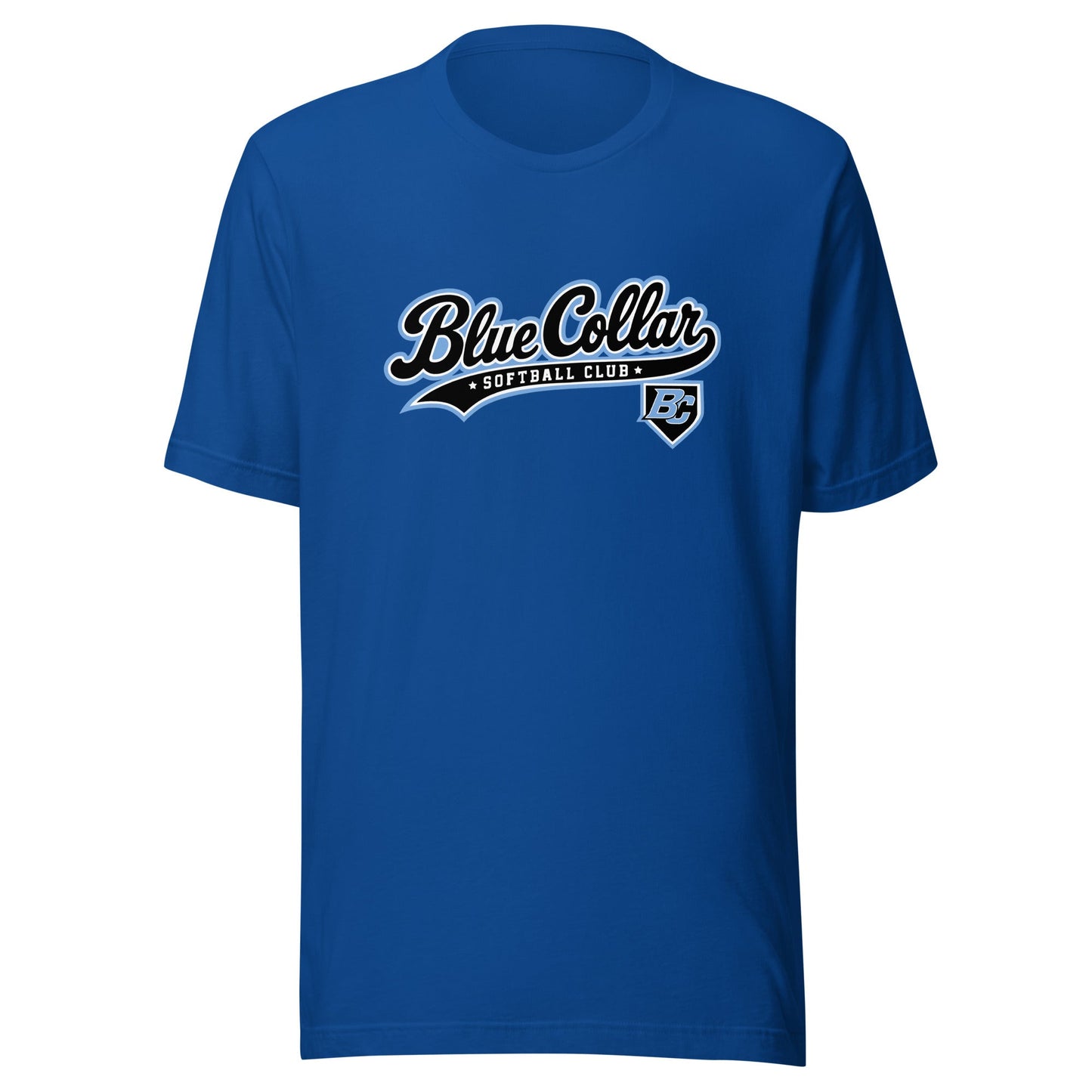 Performance | T-Shirt | Blue Collar Softball 2034 | Foundry Logo