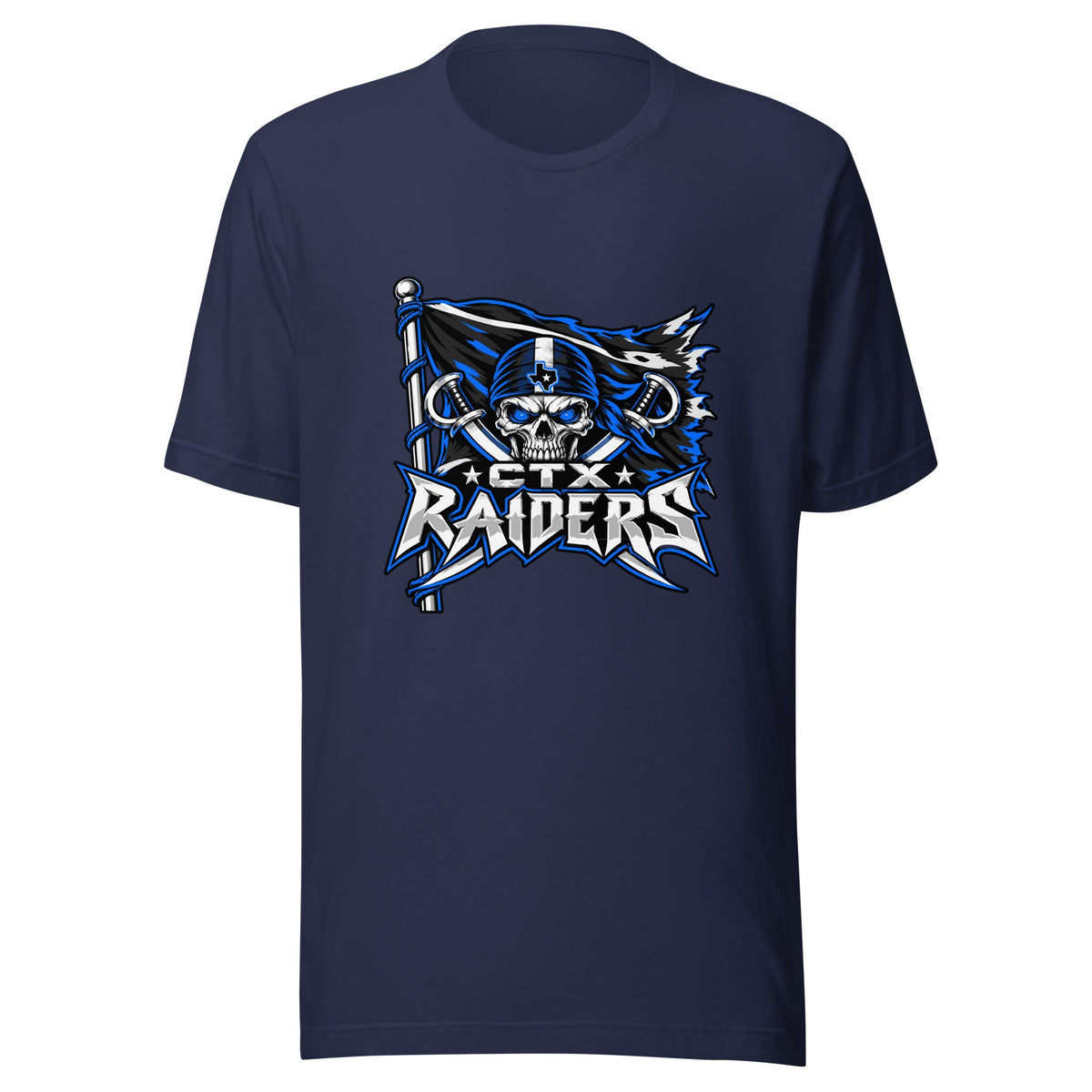 Performance | T-Shirt | Central Texas Raiders | Vanguard Logo