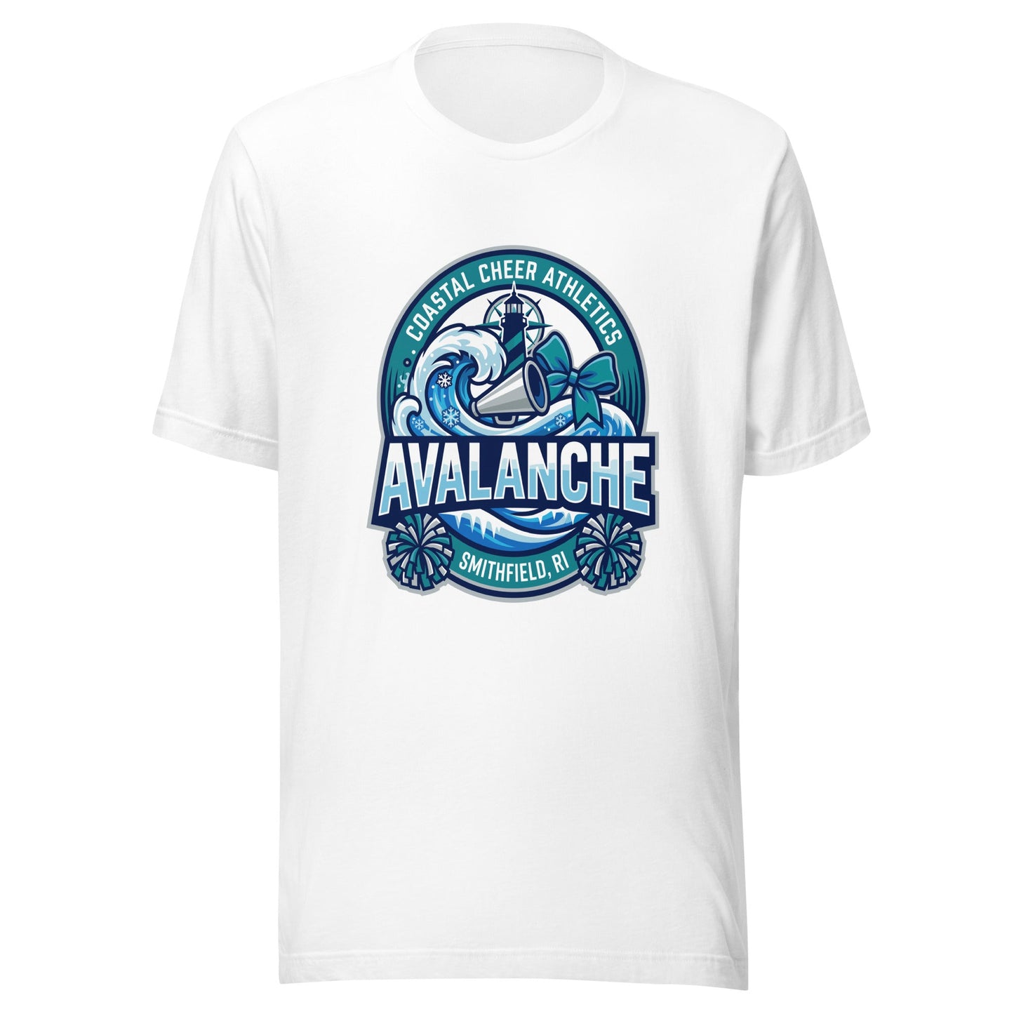Performance | T-Shirt | Coastal Cheer Athletics Avalanche