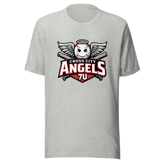 Performance | T-Shirt | Cross City Angels | Winged Guardian Logo