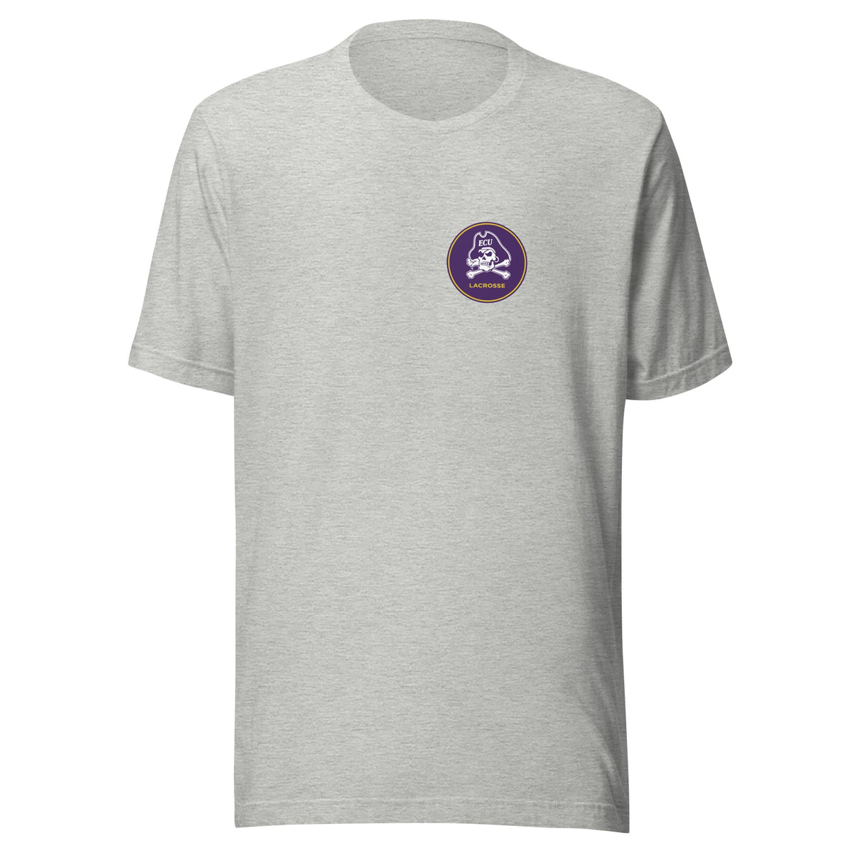 Performance | T-Shirt | ECU Club Womens Lacrosse | Badge Logo
