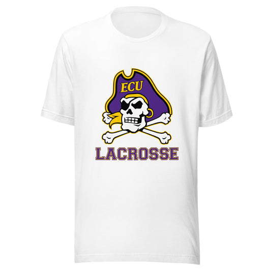 Performance | T-Shirt | ECU Club Womens Lacrosse | Ironclad Corsairs Logo
