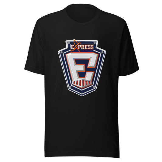 Performance | T-Shirt | Erie Express Football | E Badge Logo
