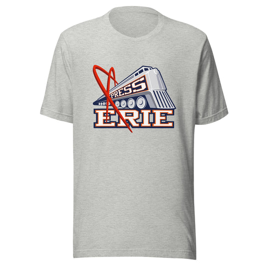 Performance | T-Shirt | Erie Express Football | Locomotive Logo