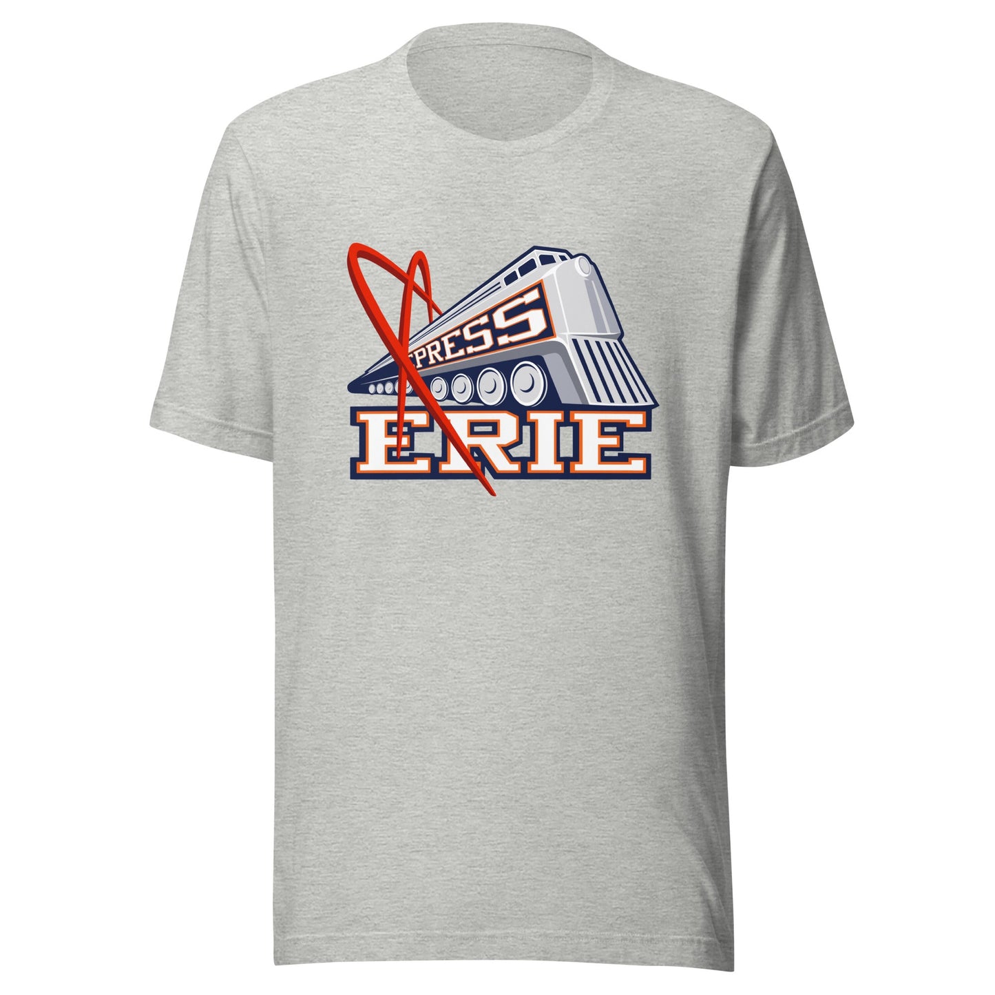 Performance | T-Shirt | Erie Express Football | Locomotive Logo
