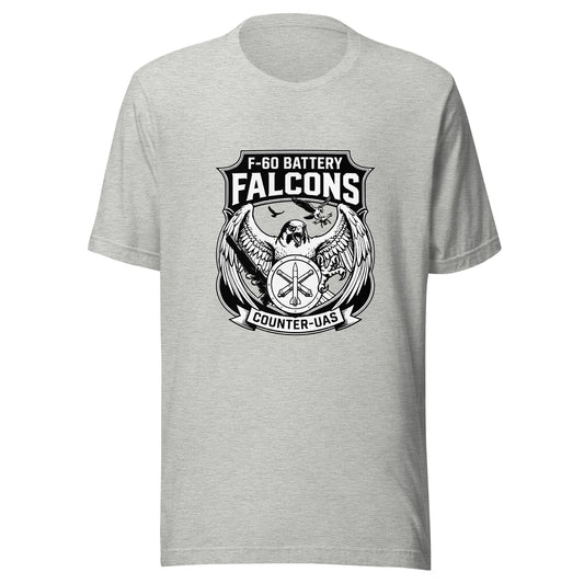 Performance | T-Shirt | F - 60th ADA | Falcon Shield Logo