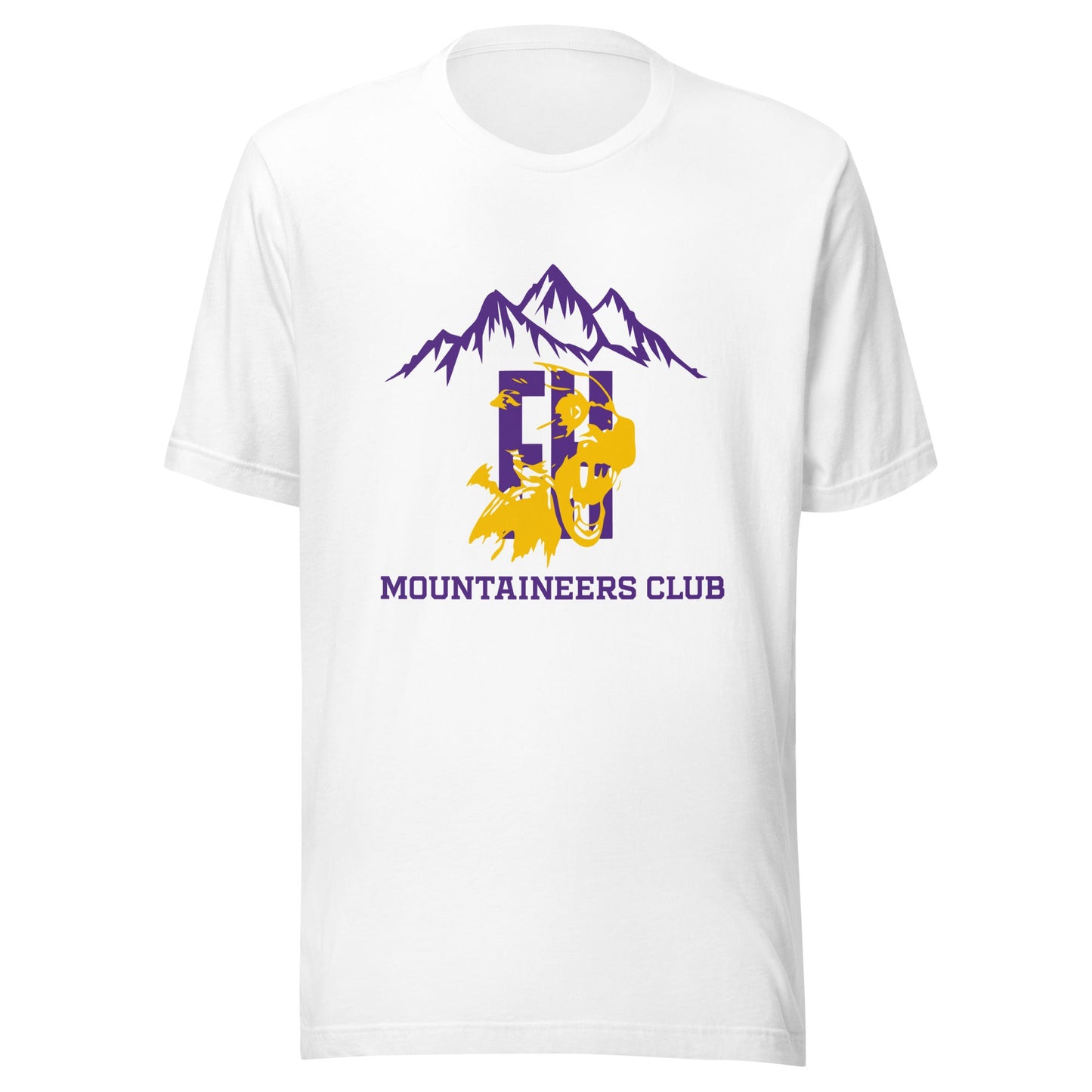 Performance | T-Shirt | Friday Harbor High School Mountaineers Club | Mountaineers Logo