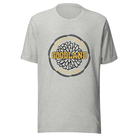 Performance | T-Shirt | Goodland Youth Cheer | Crest Logo
