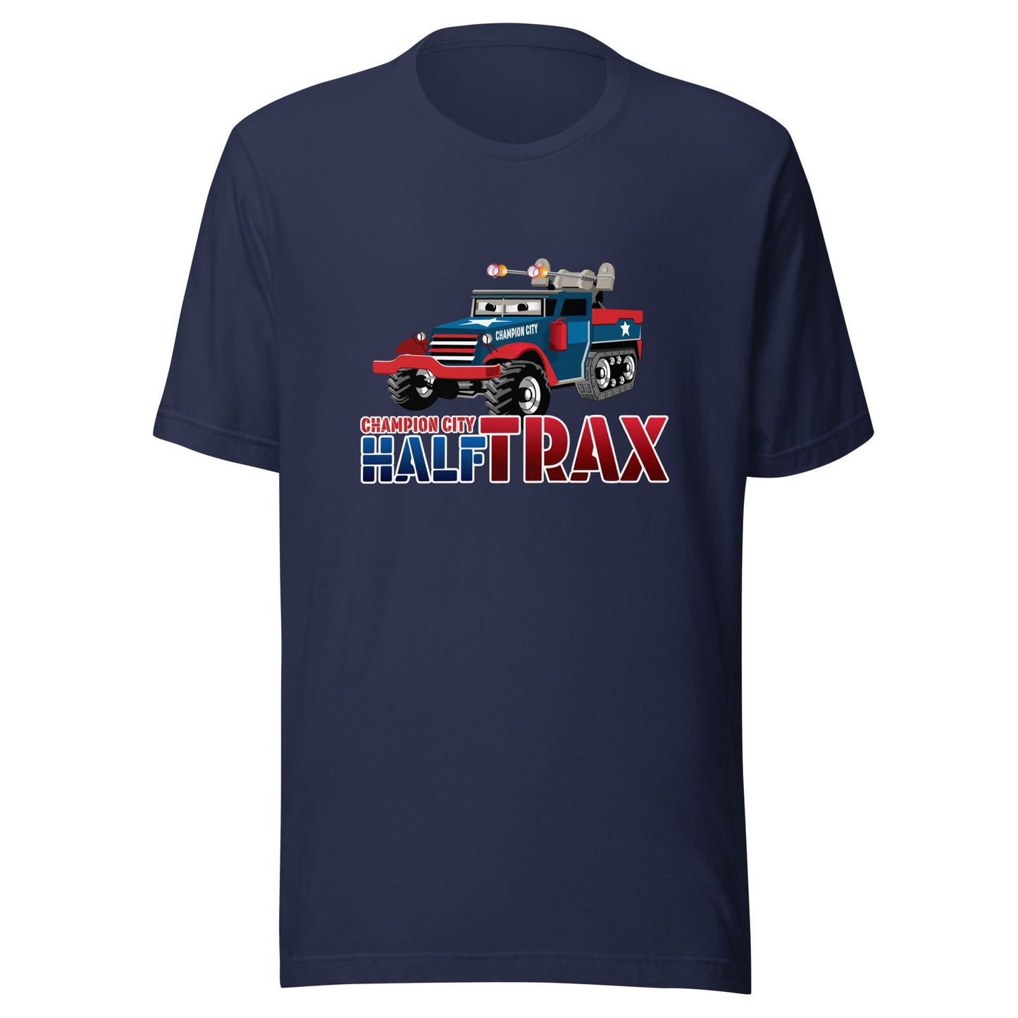 Performance | T-Shirt | Half Trax Baseball | Mascot Logo
