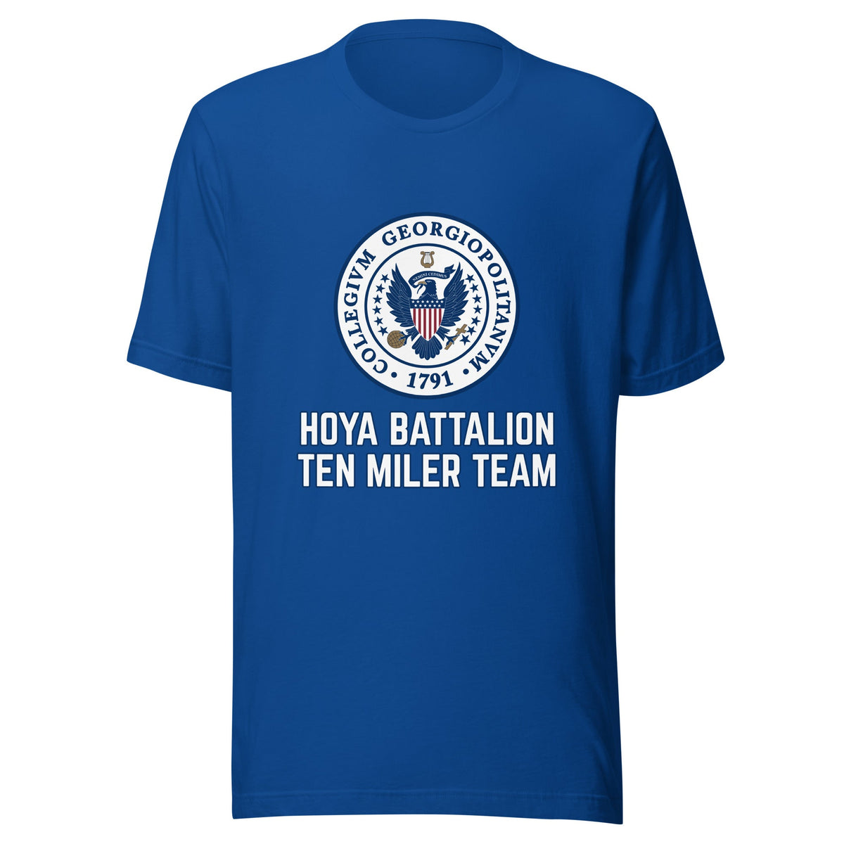Performance | T-Shirt | Hoya battalion Ten Miler | Badge Logo