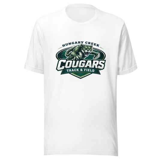 Performance | T-Shirt | Hungary Creek Cougar | Shield Logo