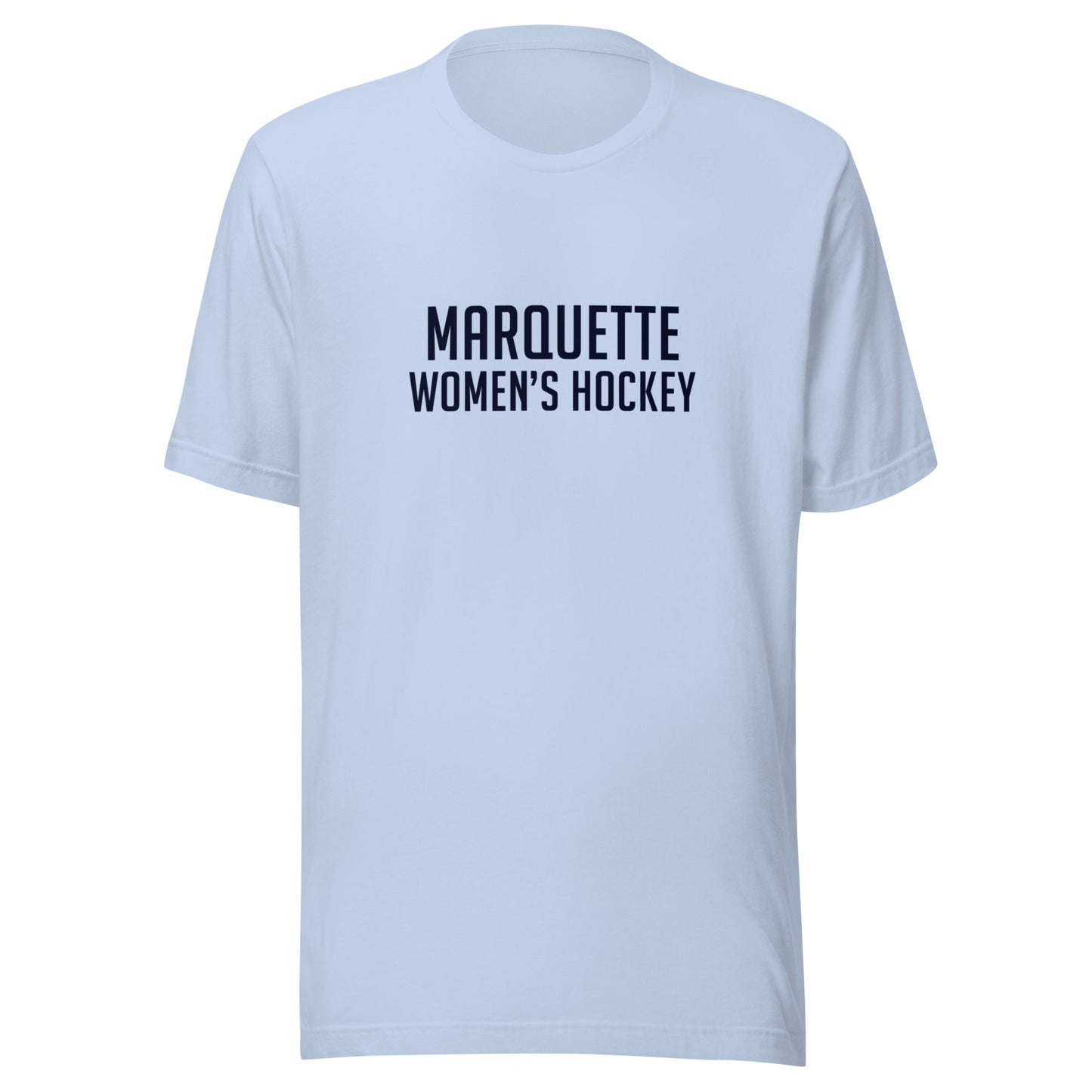 Performance | T-Shirt | Marquette University Women's Hockey | Collegiate Front Logo