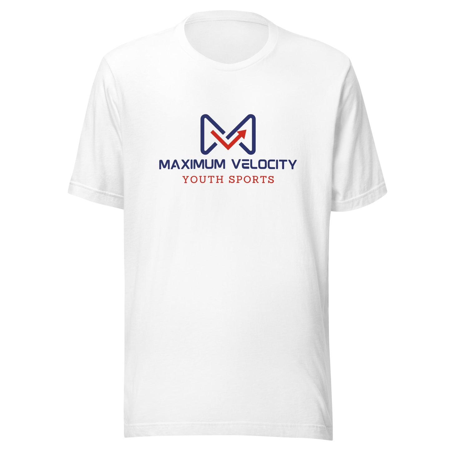 Performance | T-Shirt | Maximum Velocity Youth Sports | Emblem Logo