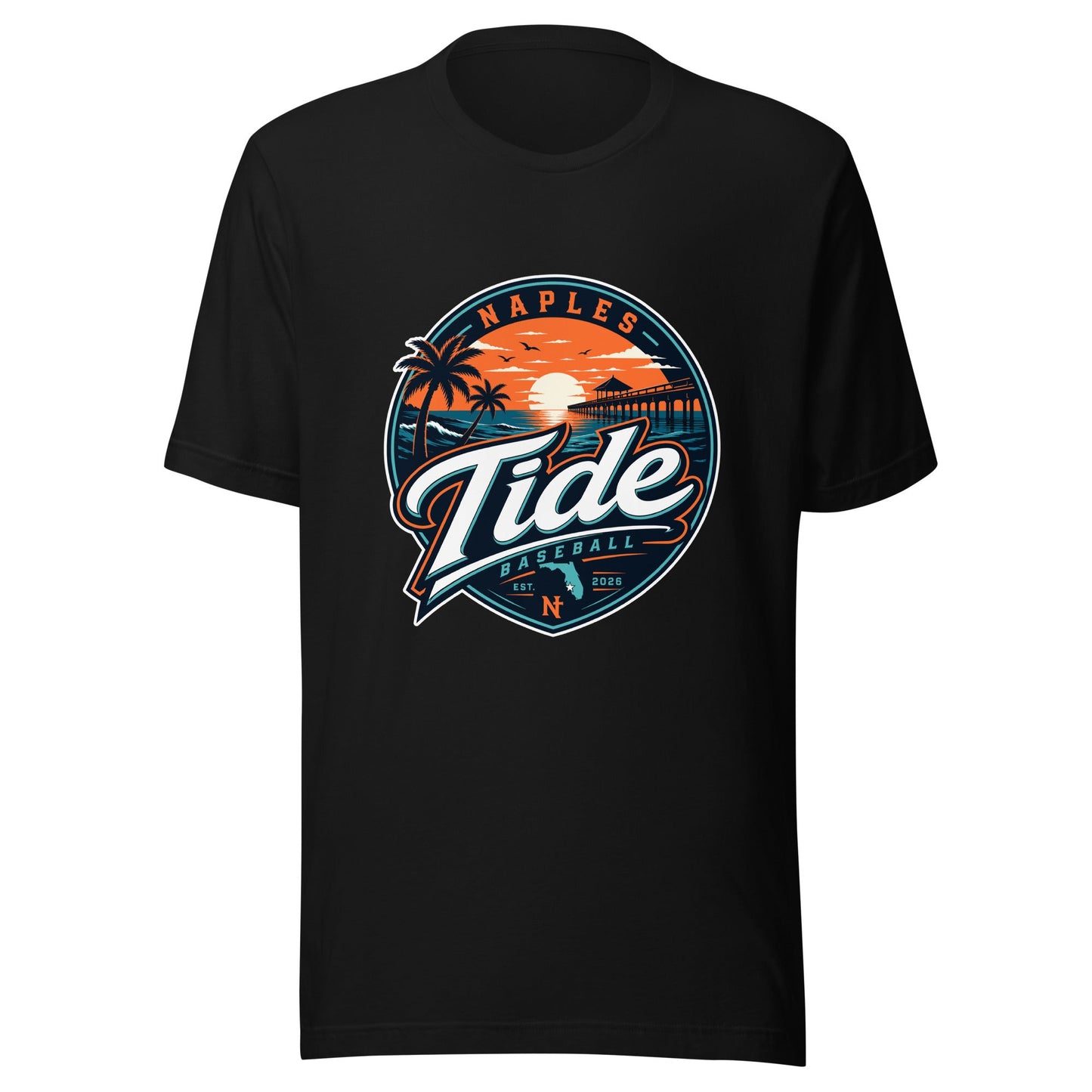 Performance | T-Shirt | Naples Tide | Enblem Logo