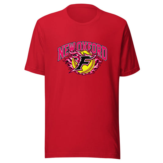 Performance | T-Shirt | New Oxford Girls Softball Association | Valor Logo