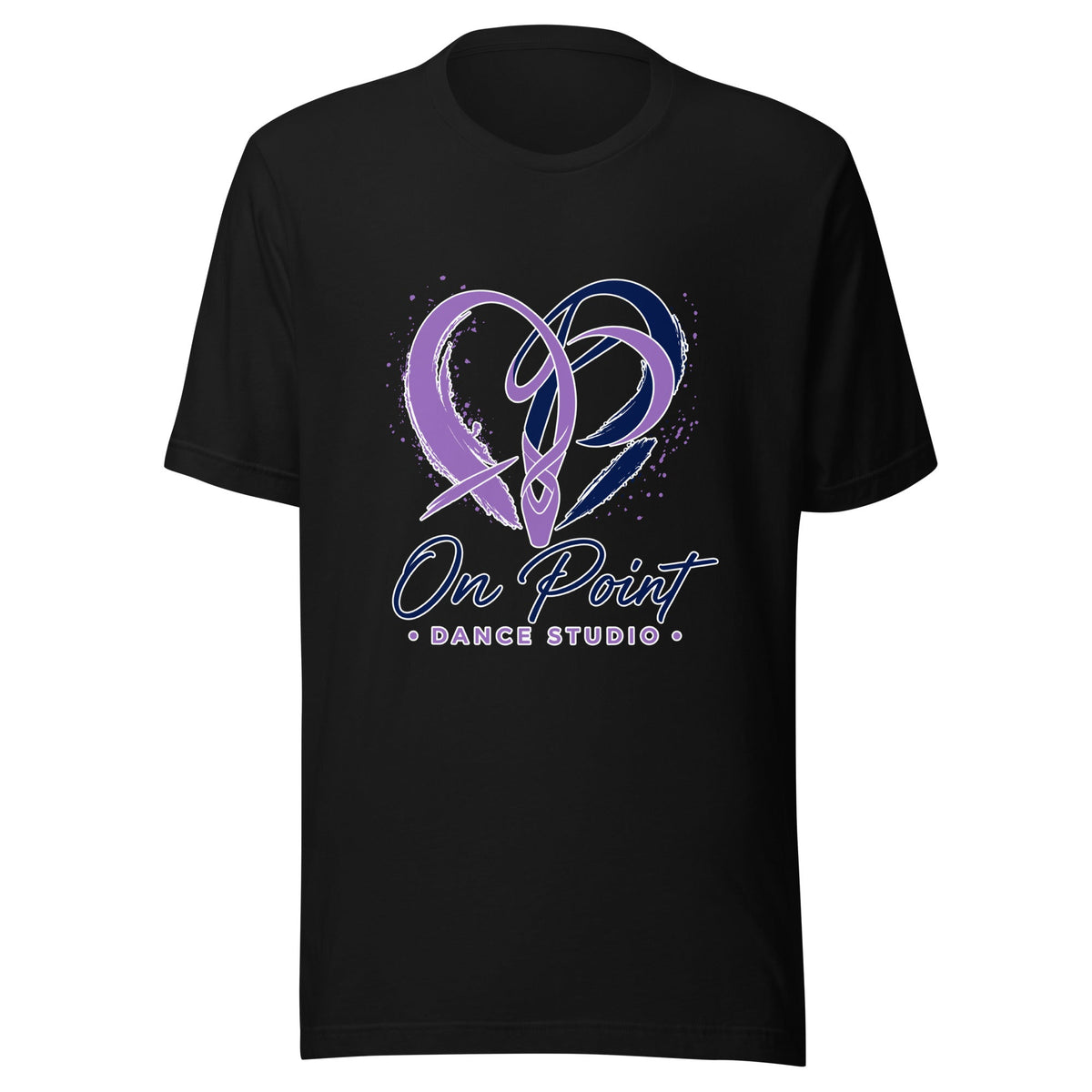 Performance | T-Shirt | On Point Dance Studio | Crest Logo