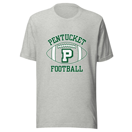 Performance | T-Shirt | Pentucket Youth Football and Cheer | Varsity Badge Logo