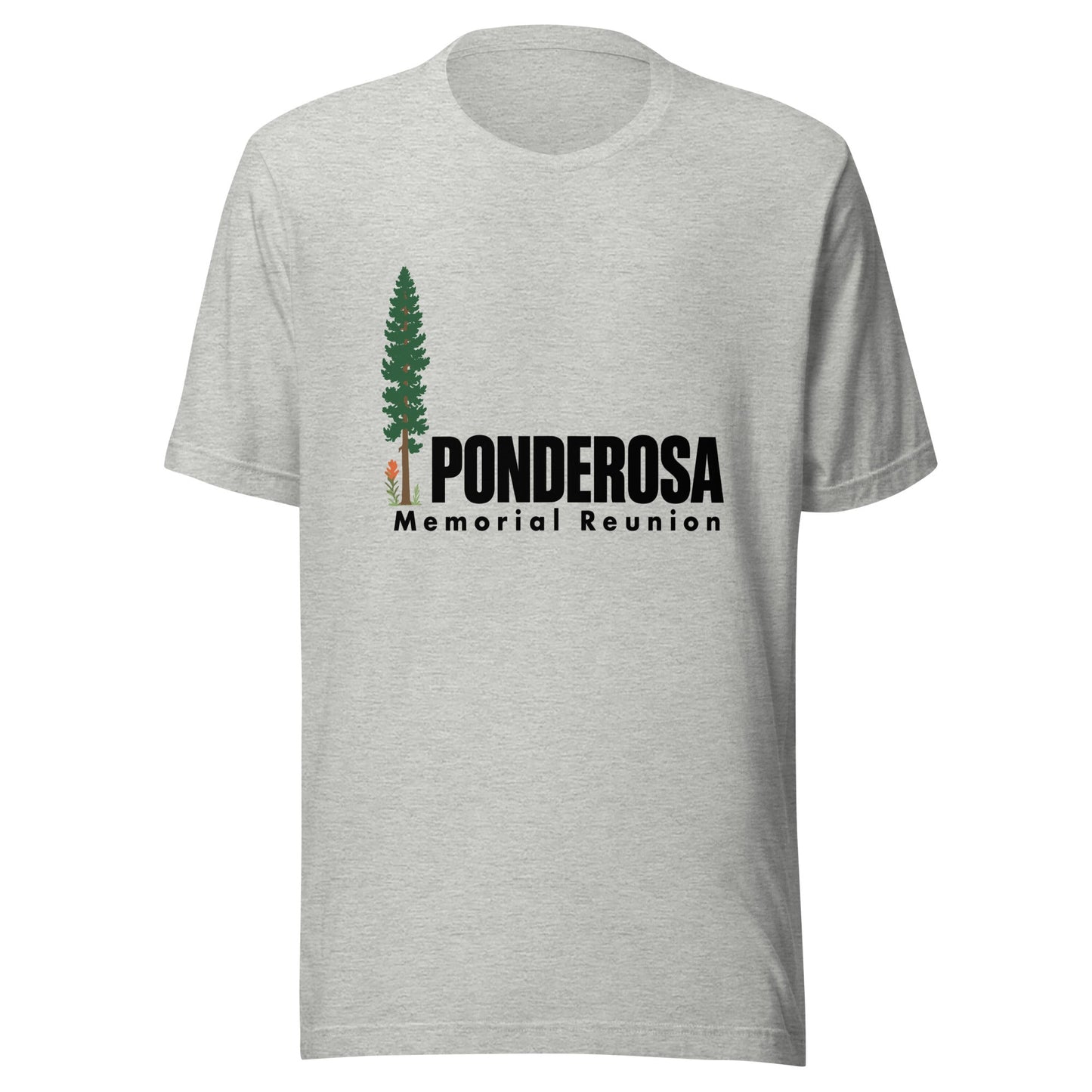 Performance | T-Shirt | ponderosa reunion | Memorial Logo
