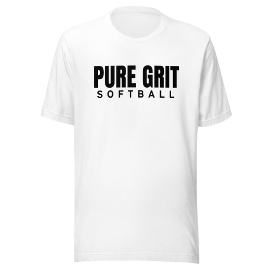 Performance | T-Shirt | Pure Grit Softball | Main Logo