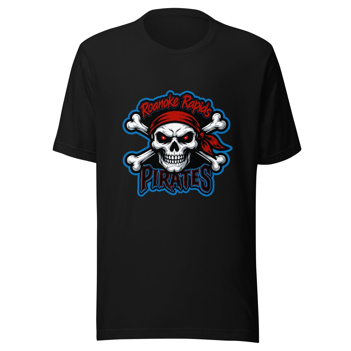 Performance | T-Shirt | Roanoke Rapids Pirates | River Raiders Logo
