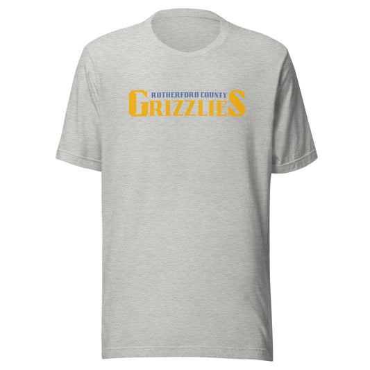 Performance | T-Shirt | Rutherford County Grizzlies Football | Script Logo