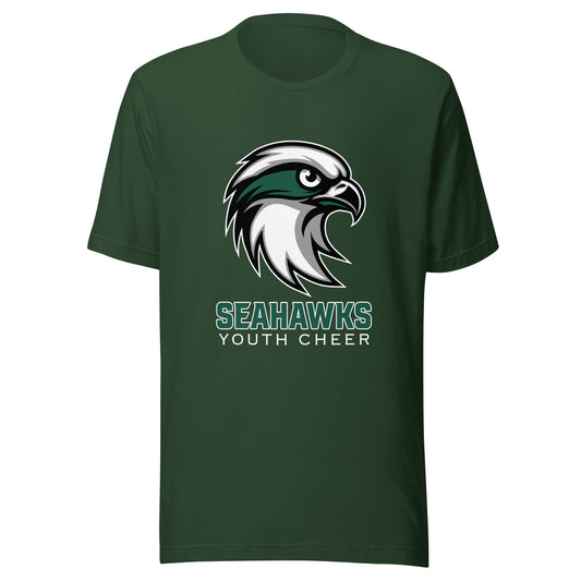 Performance | T-Shirt | Seahawks Youth Cheer | Alt Script Logo