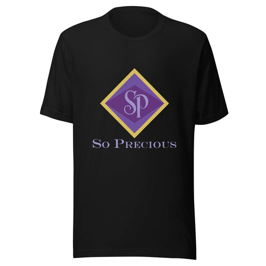 Performance | T-Shirt | So Precious Goods | Amethyst Aura Logo
