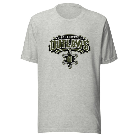 Performance | T-Shirt | Southwest Outlaws | Frontier Athletics Logo