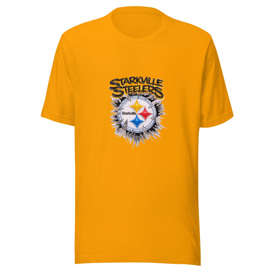 Performance | T-Shirt | Starkville Steelers | Ripped Logo