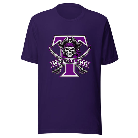 Performance | T-Shirt | Tottenville wrestling club | Emblem Logo
