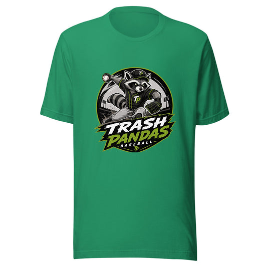 Performance | T-Shirt | Trash Pandas Baseball Organization | Vanguard Logo