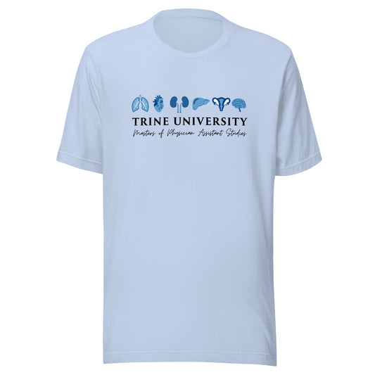 Performance | T-Shirt | Trine PA program | Modern Script Logo
