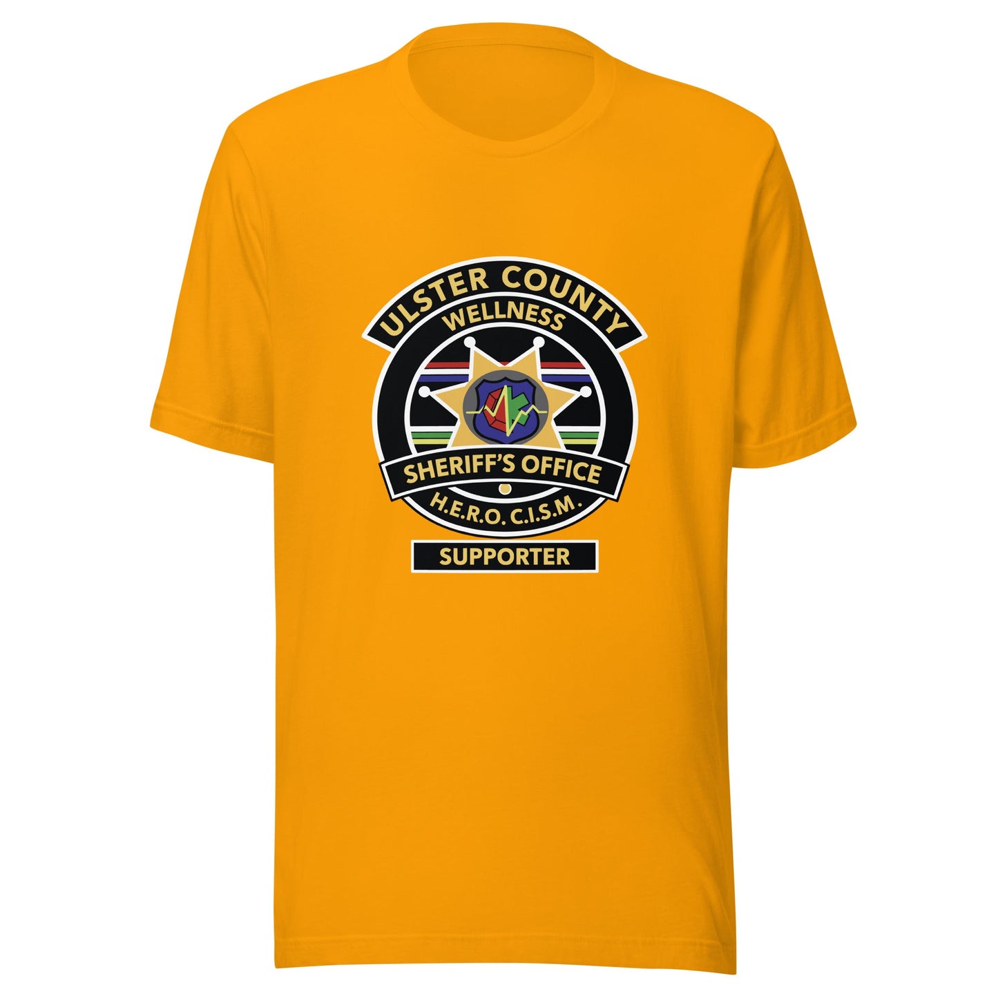 Performance | T-Shirt | Ulster County Sheriff's Office Wellness Division | Badge Logo