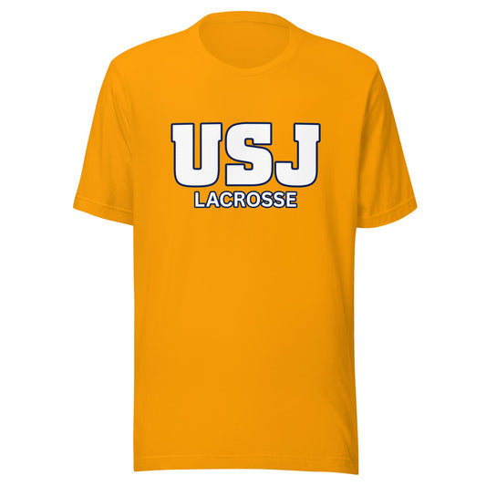 Performance | T-Shirt | USJ women’s lacrosse | Modern Script Logo