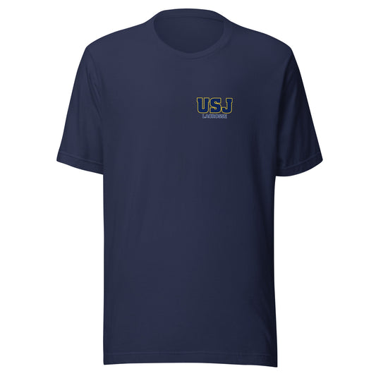 Performance | T-Shirt | USJ women’s lacrosse | USJ Emblem Logo