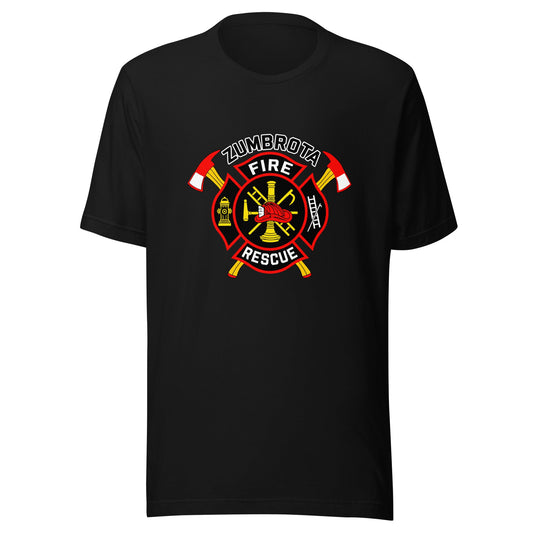 Performance | T-Shirt | Zumbrota Fire Department | Vanguard Logo