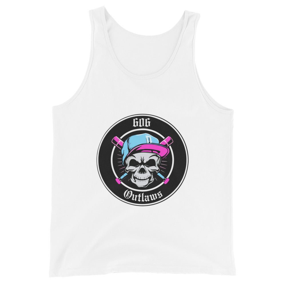 Performance | Tank Top | 606 Outlaws Baseball | Badge Logo