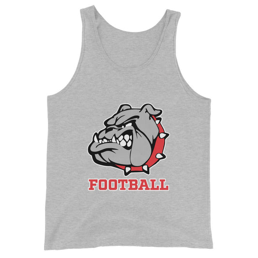 Performance | Tank Top | 6th Grade Bulldogs Team | Football Logo