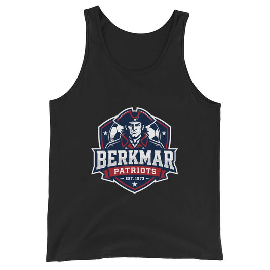 Performance | Tank Top | Berkmar High School Soccer | Shield Logo