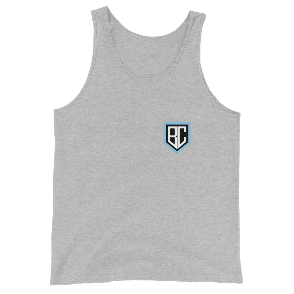 Performance | Tank Top | Blue Collar Softball 2034 | Emblem Logo