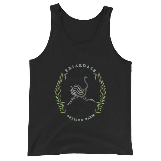 Performance | Tank Top | Briardale Ostrich Farm | Crest Logo