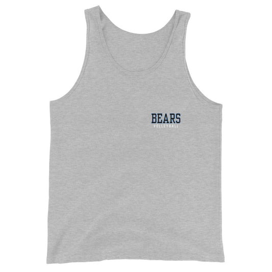 Performance | Tank Top | Cambridge Volleyball | Block Bears Logo
